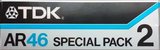 2 pack TDK AR 46 Type I Normal 1984 Japan