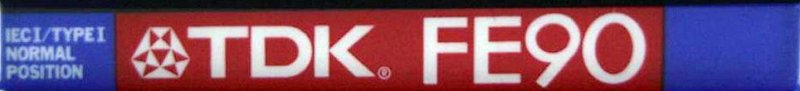 Compact Cassette TDK FE 90 "FE-90EB" Type I Normal 1997 Europe