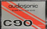 Compact Cassette Audiosonic 90 Type I Normal 1976 China