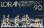 Compact Cassette Loran 90 Type II Chrome 1982 USA