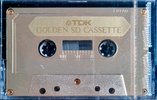 Compact Cassette TDK SD 45 "Golden SD cassette" Type I Normal 1974 Japan
