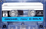 Compact Cassette Orchid 60 Type I Normal Hong Kong