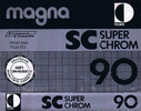 Compact Cassette Magna SC 90 Type II Chrome 1979 Europe
