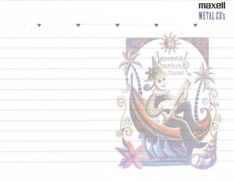 Compact Cassette Maxell Metal CD's 80 "MCDS-80J" Type IV Metal 1995 Japan