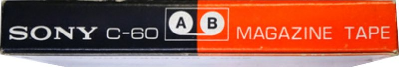 Compact Cassette Sony 60 "Magazine Tape" Type I Normal 1969 Japan