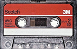 Compact Cassette Scotch AVC 60 Type I Normal 1972 USA