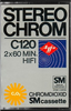 Compact Cassette AGFA Stereochrom 120 Type II Chrome 1975 Europe