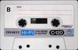 Compact Cassette Odakyu 120 Type I Normal 1975 Japan