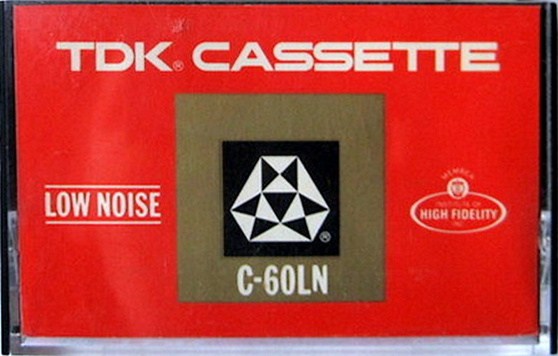 Compact Cassette TDK 60 Type I Normal 1972 USA