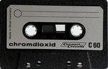 Compact Cassette Silver Pon 60 Type II Chrome Germany
