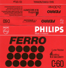 Compact Cassette Philips Ferro 60 Type I Normal 1978 Europe