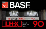 Compact Cassette BASF LH-X 90 Type I Normal 1982 Japan
