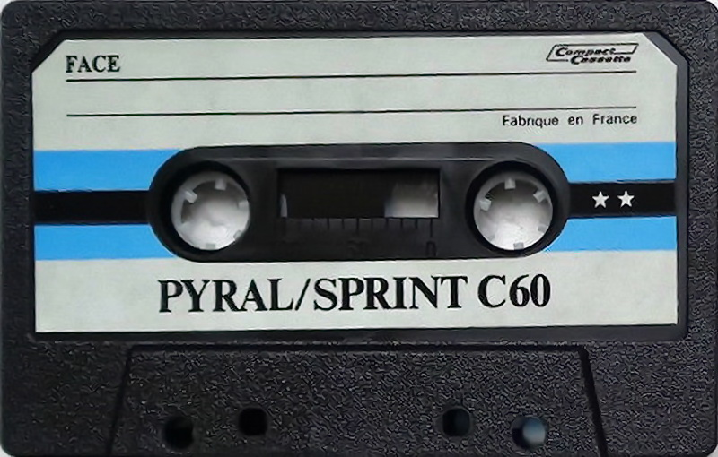 Compact Cassette Pyral Sprint 60 Type I Normal 1978 France