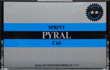 Compact Cassette Pyral Sprint 60 Type I Normal 1978 France