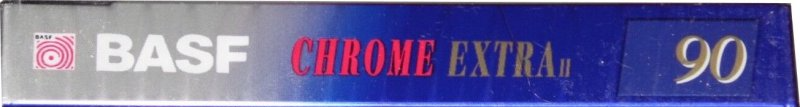 Compact Cassette BASF Chrome Extra II 90 Type II Chrome 1993 USA