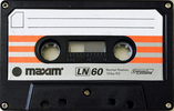 Compact Cassette Maxim LN 60 Type I Normal 1989 Hong Kong