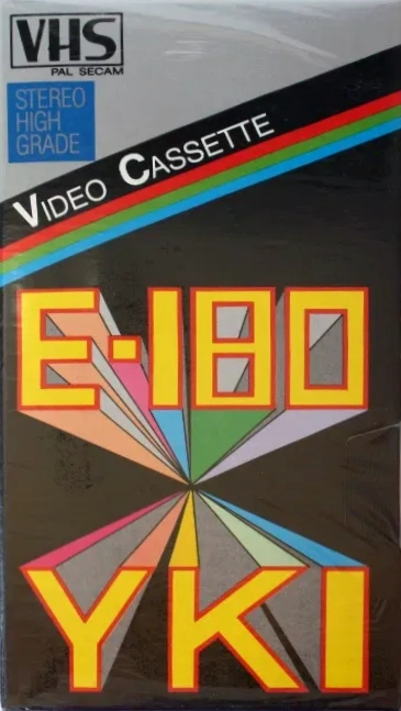 VHS, Video Home System YKI 180 Type I Normal 1987 Europe