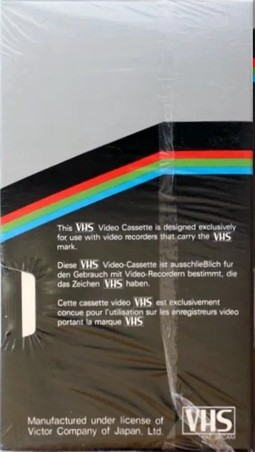 VHS, Video Home System YKI 180 Type I Normal 1987 Europe