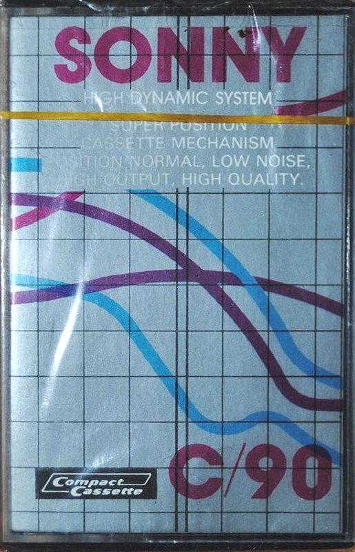 Compact Cassette Sonny 90 Type I Normal Hong Kong