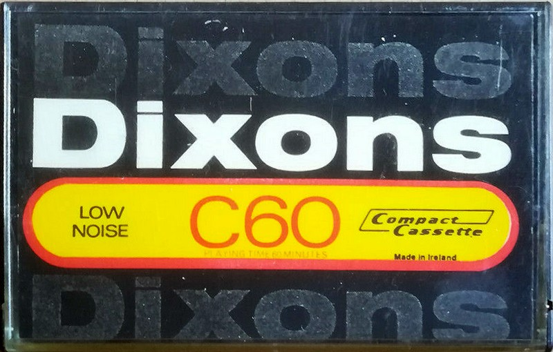 Compact Cassette Dixons 60 Type I Normal 1978 UK