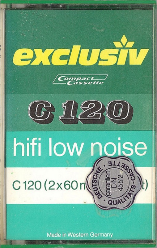 Compact Cassette Exclusiv 120 Type I Normal 1974 Germany