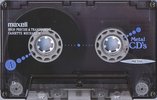 Compact Cassette Maxell Metal CD's 64 "MCDS-64" Type IV Metal 1992 Japan