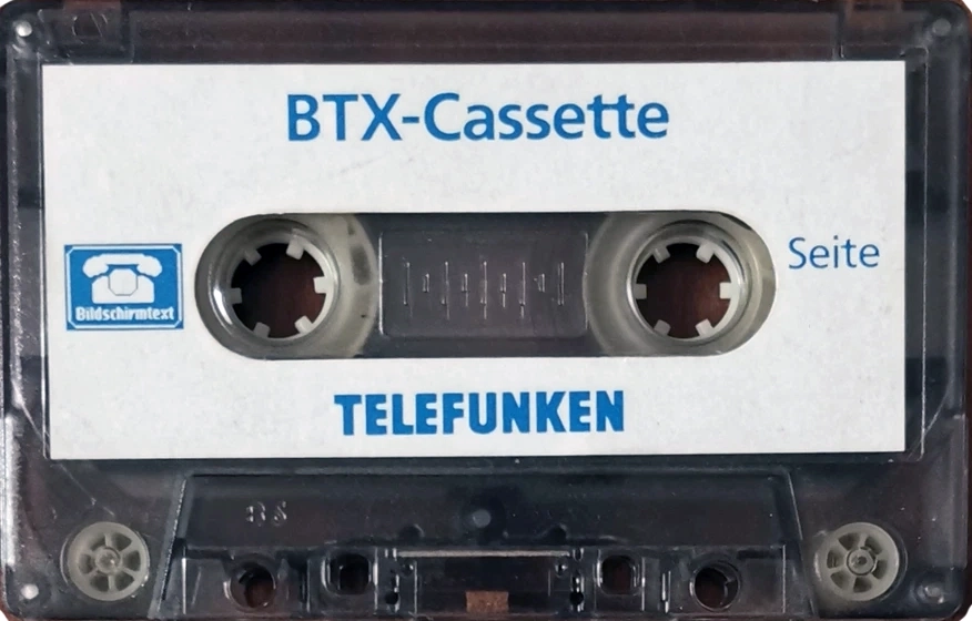Compact Cassette Telefunken "BTX-Cassette" Demonstration Tape Germany