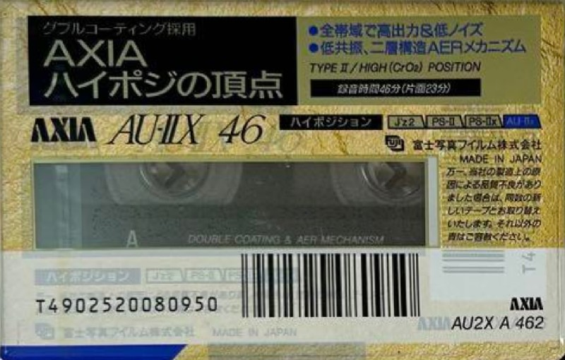 2 pack AXIA AU-IIx 46 "AU2X A 462" Type II Chrome 1992 Japan