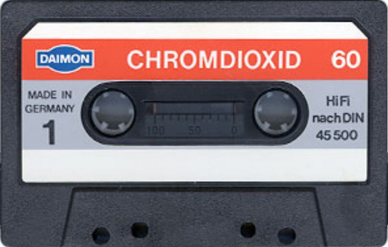 Compact Cassette Daimon 60 Type II Chrome 1978 Germany