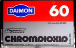 Compact Cassette Daimon 60 Type II Chrome 1978 Germany
