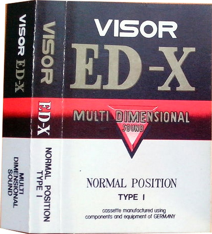 Compact Cassette Visor 60 "ED-X" Type I Normal