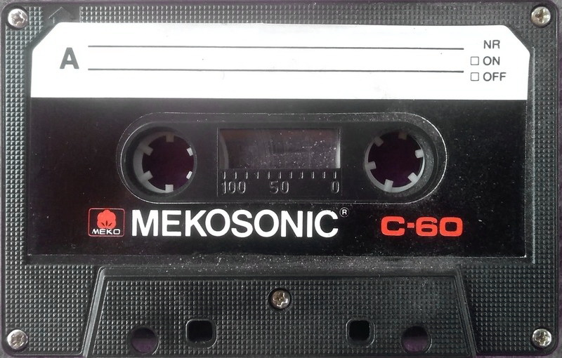 Compact Cassette Mekosonic XM-1 60 Type I Normal 1982 Hong Kong