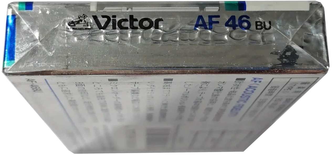 Compact Cassette Victor Dynarec AF 46 "AF-46BU" Type I Normal 1985 Japan