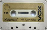 Compact Cassette VOX 90 Type I Normal 1975 Europe