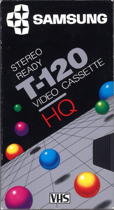VHS, Video Home System Samsung HQ 120 Type I Normal USA