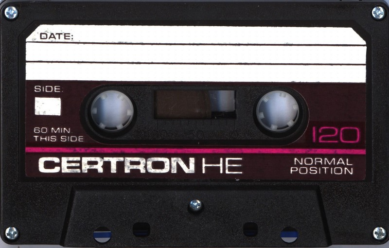 Compact Cassette Certron HE 120 Type I Normal 1976 USA