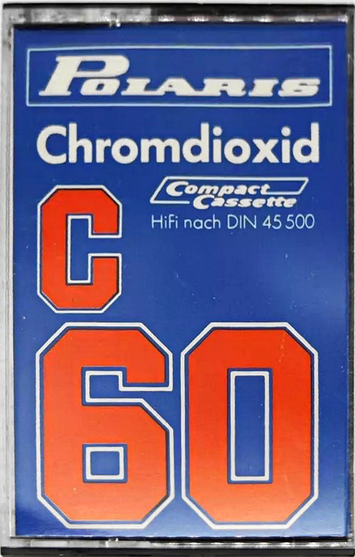 Compact Cassette Polaris 60 Type II Chrome Hong Kong