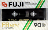 Compact Cassette Fuji FR Metal 90 Type IV Metal 1988 Europe