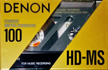 Compact Cassette Denon HD-MS 100 Type IV Metal 1990 Europe