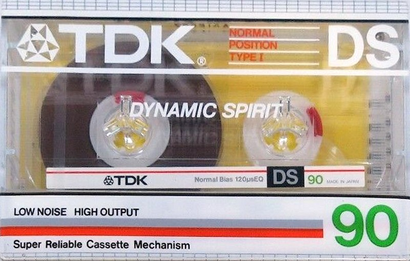 Compact Cassette TDK DS 90 Type I Normal 1984 Japan