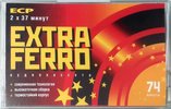 Compact Cassette ECP EF 74 "Extra Ferro" Type I Normal 2005 Russia