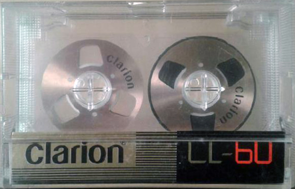 Compact Cassette Clarion 60 "CL" Type I Normal 1990 Hong Kong
