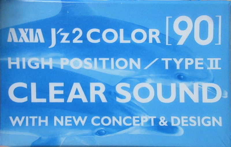 Compact Cassette AXIA J`z 2 Color 90 "JZ2J 90" Type II Chrome 2000 Japan