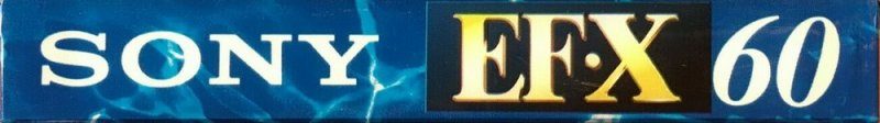 Compact Cassette Sony EF-X 60 Type I Normal 1998 North America