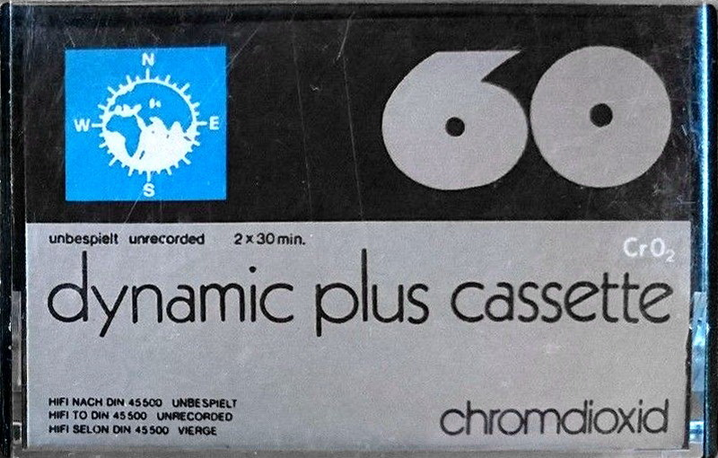 Compact Cassette NWSE 60 Type II Chrome 1980 Europe