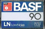 Compact Cassette BASF LN 90 Type I Normal 1981 Japan
