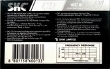 Compact Cassette SKC CD 100 Type II Chrome 1992 Europe