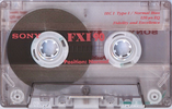 Compact Cassette Sony FX 90 "C-90FX1A" Type I Normal 1995 Europe