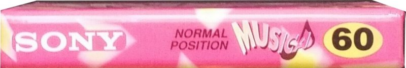 Compact Cassette Sony 60 "Musica" Type I Normal 1996 Japan