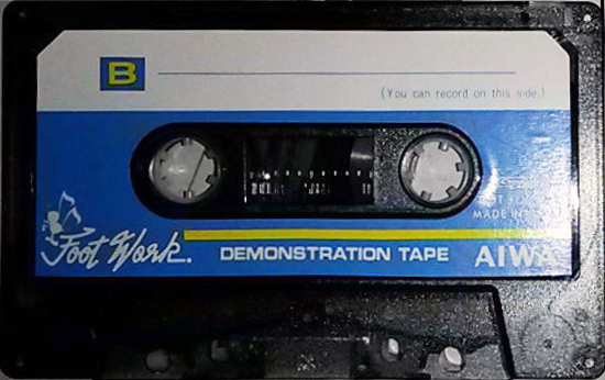 Compact Cassette Aiwa "Foot Work" Demonstration Tape 1985 Japan
